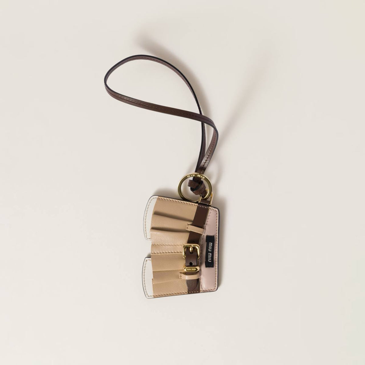 Miu Miu Leather keychain trick