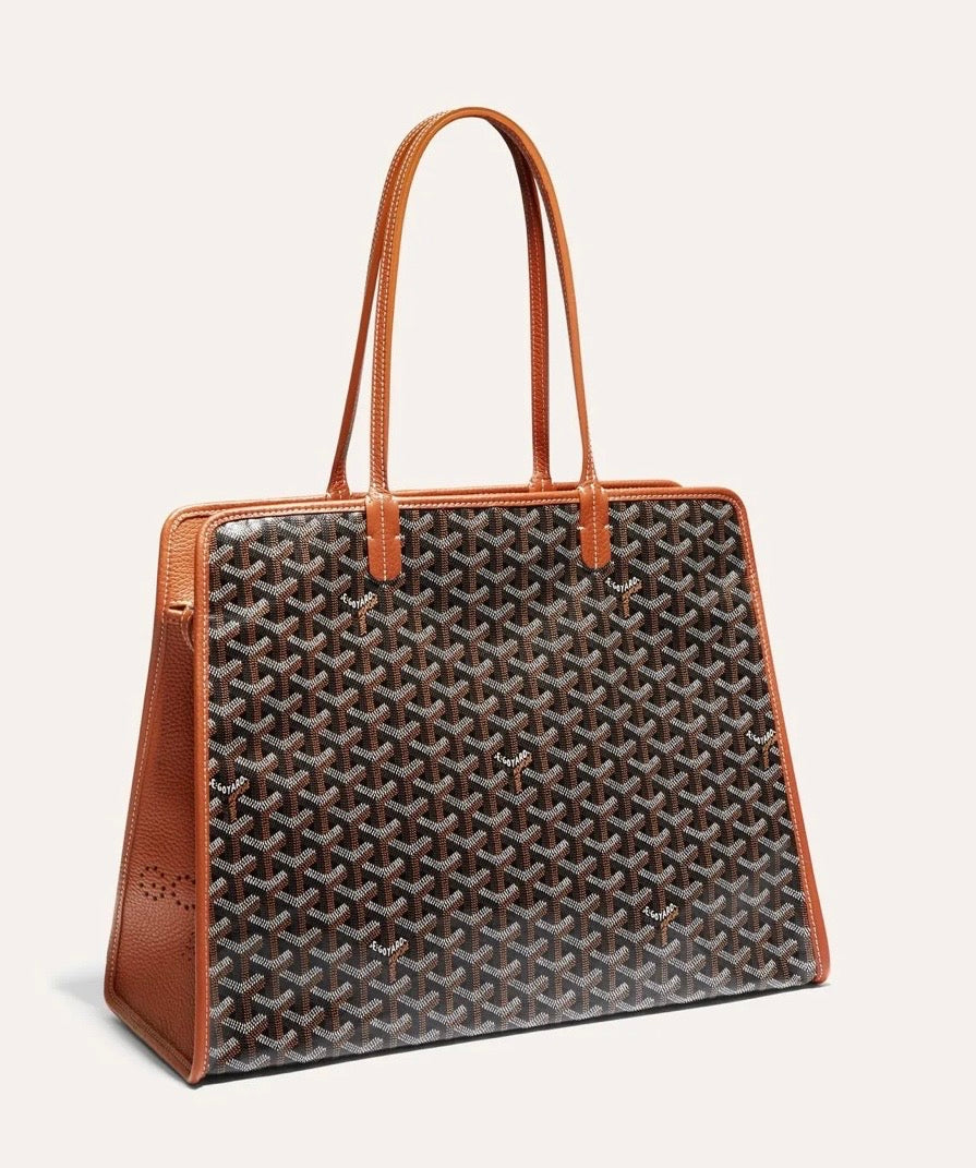 Goyard Hardy PM Bag - Black & Tan