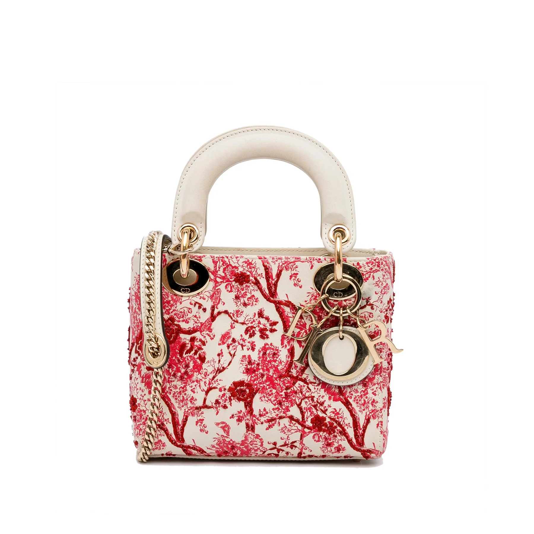 Dior Mini Floral Toile de Jouy Lady Dior - Main Image
