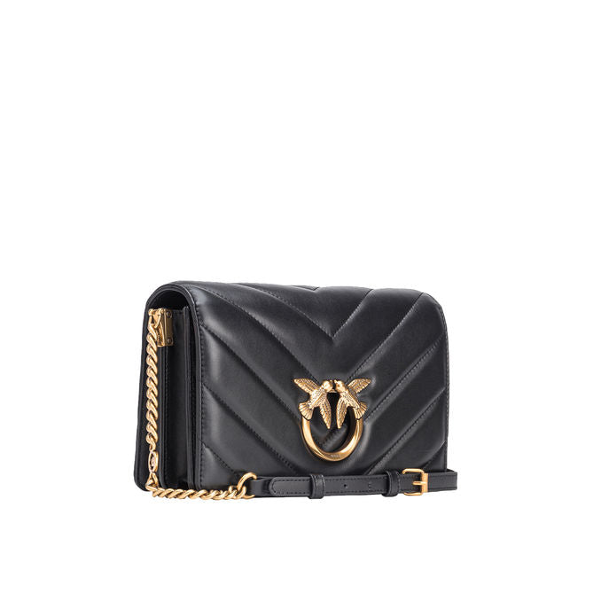 Original Pinko Love Click Classic Black Bag