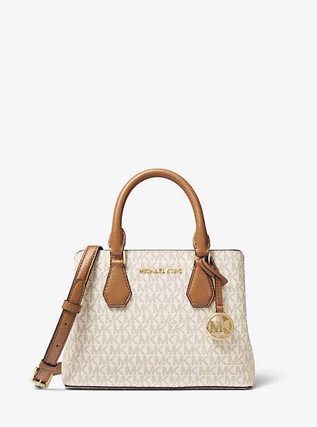Michael kors camille large logo satchel Clearance