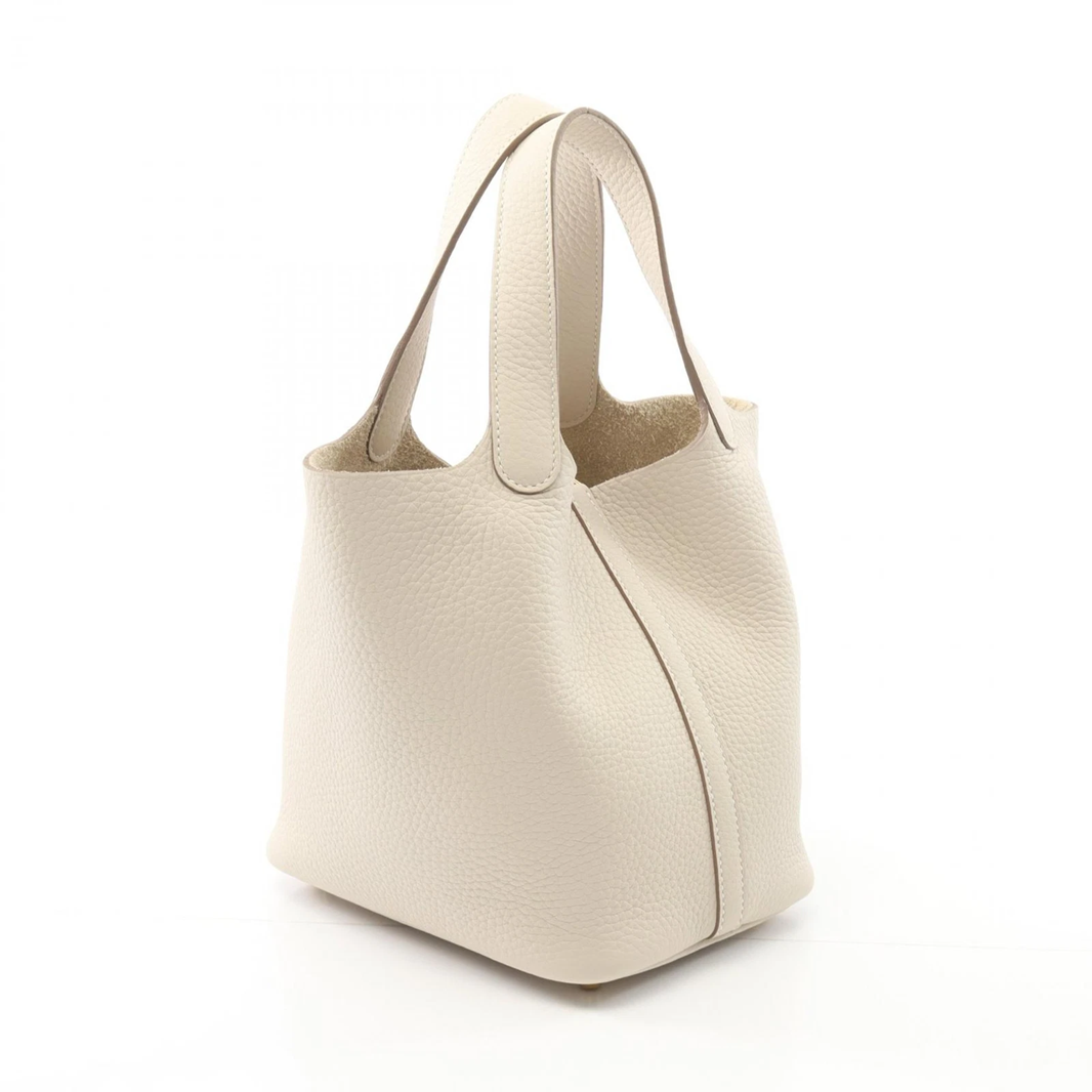 Hermès Picotin Lock 18 Gris Glacier Clemence