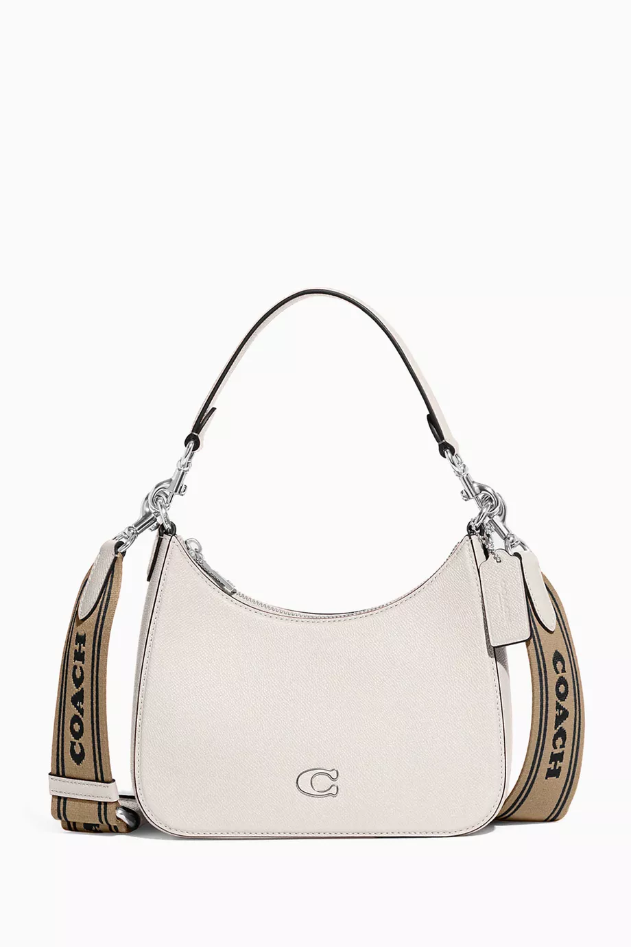 Coach Hobo Crossbody Bag in Crossgrain Leather