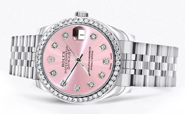 Diamond Rolex Watch - 68274 - 31mm