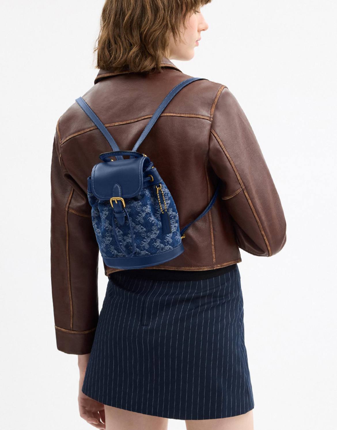 COACH Harper Flap Women's Bag with Horse and Carriage Print