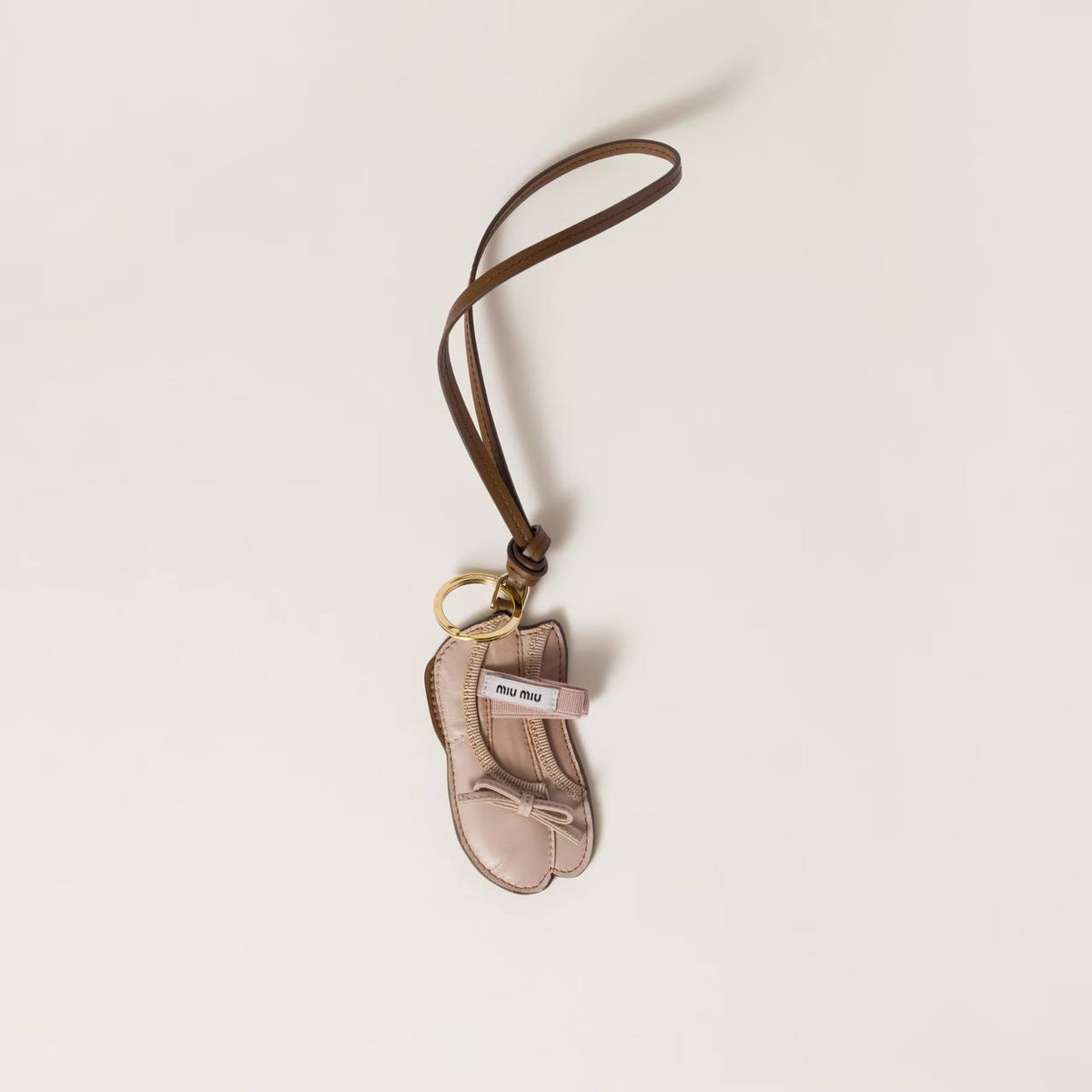 Miu Ballet leather keychain trick