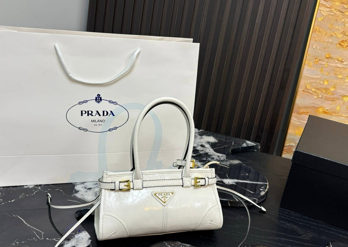 Prada leather mini handbag