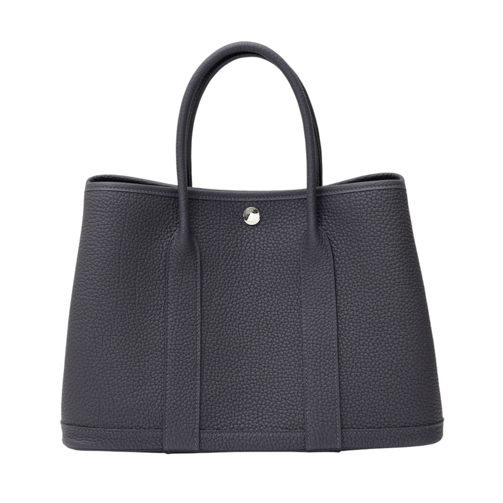 Hermes Garden Party TPM Negonda Ardoise Silver hardware K stamp