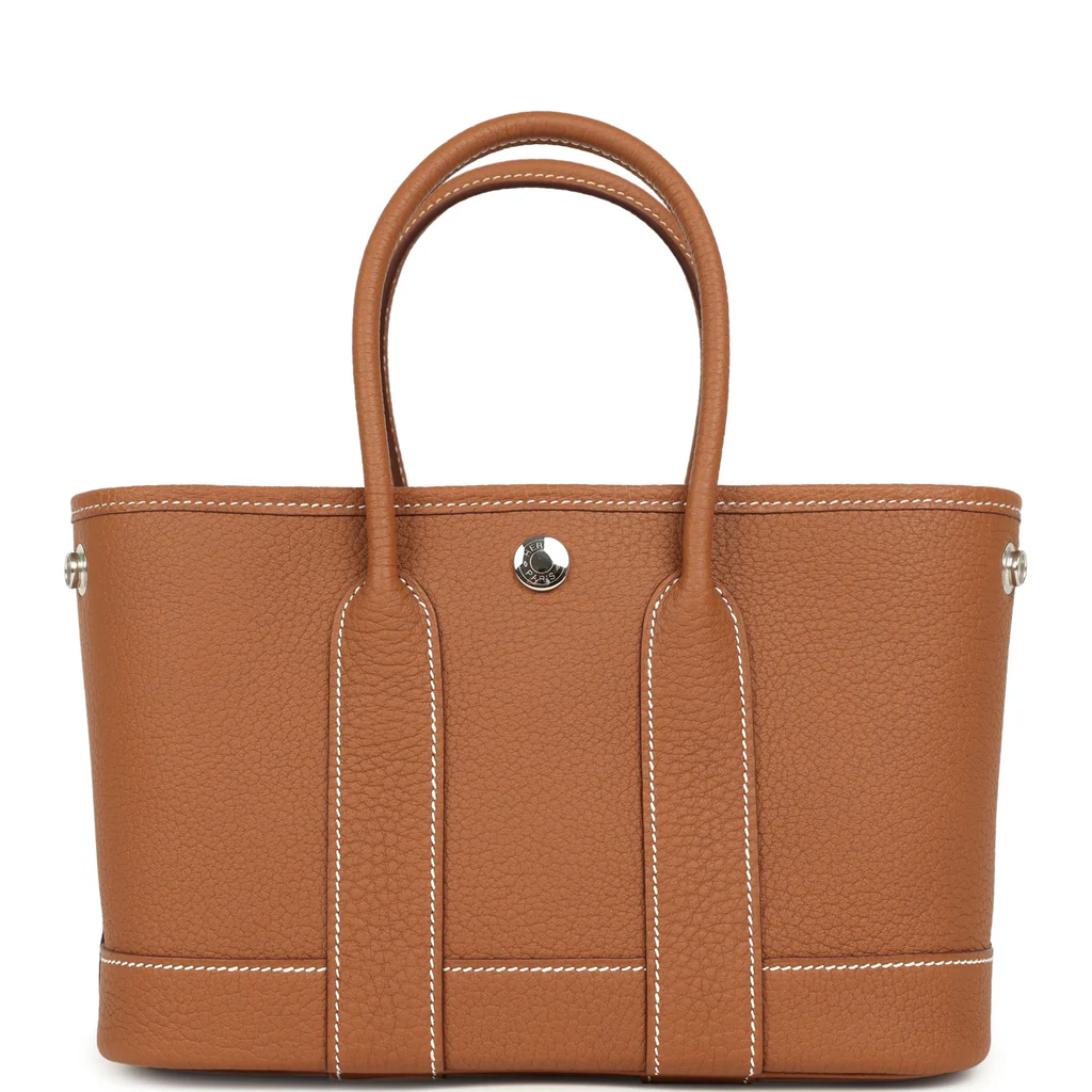 Hermès Garden Party Neo 23 Gold Negonda Palladium Hardware