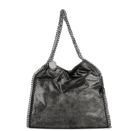 Stella McCartney Metallic Black Falabella Bag