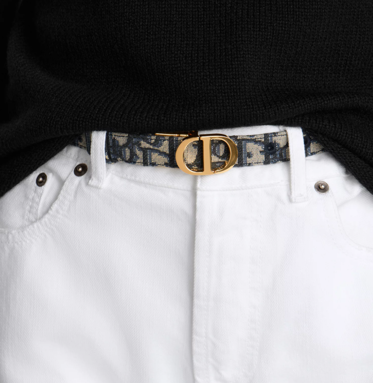 Dior 30 Montaigne Reversible Belt