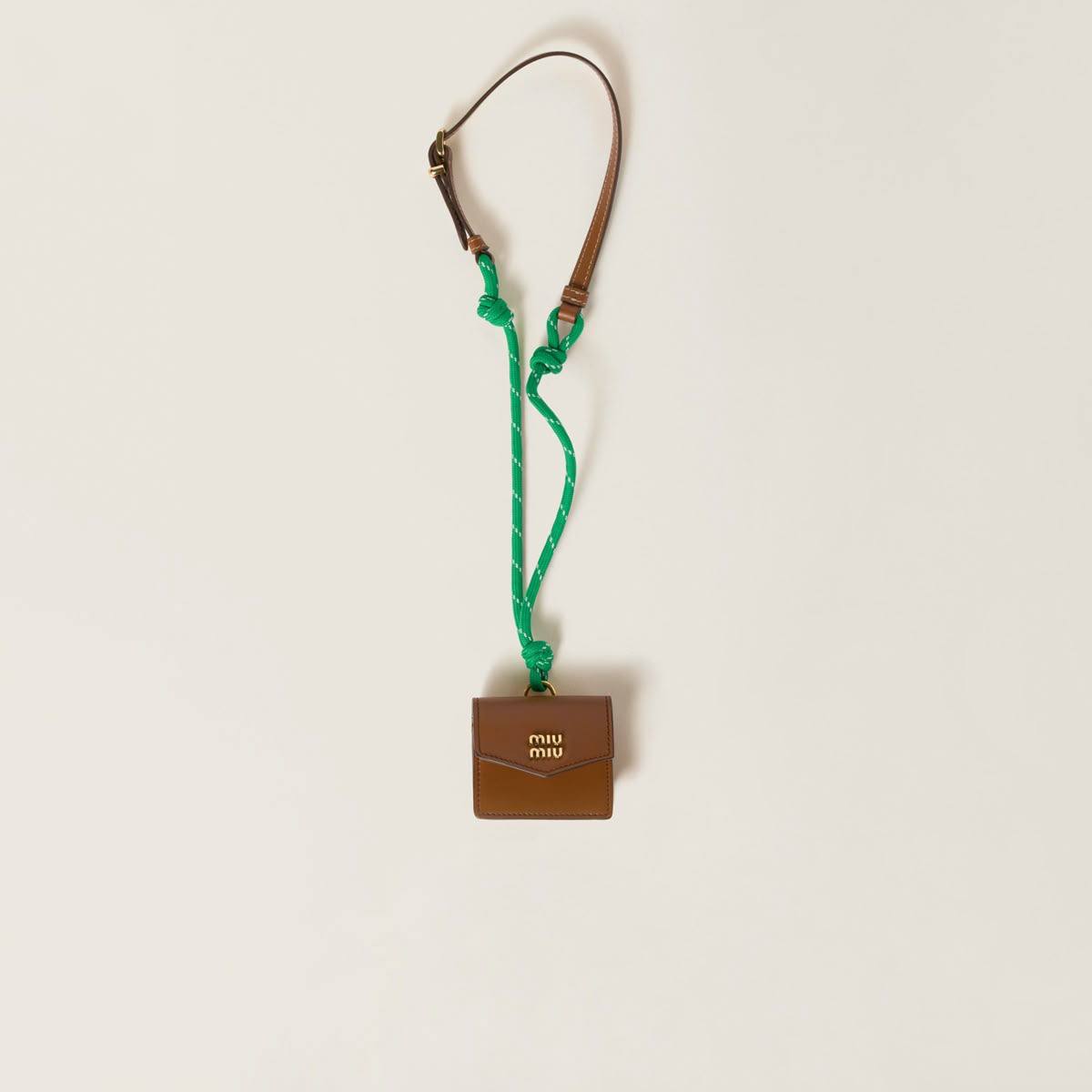 Miu Miu Leather and cord trick