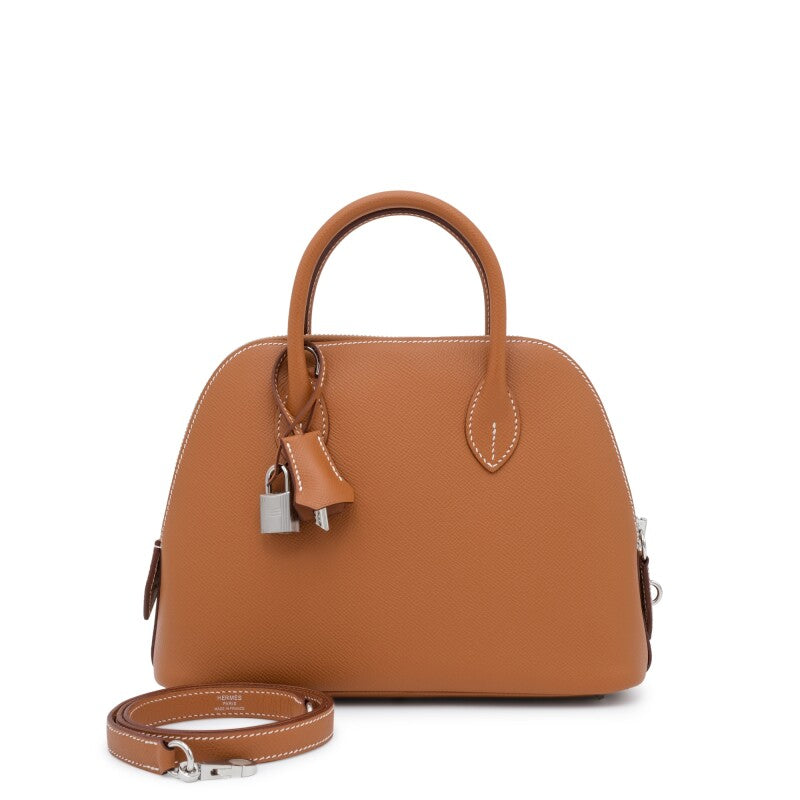 Hermès Gold Epsom Bolide 1923 25 Palladium Hardware