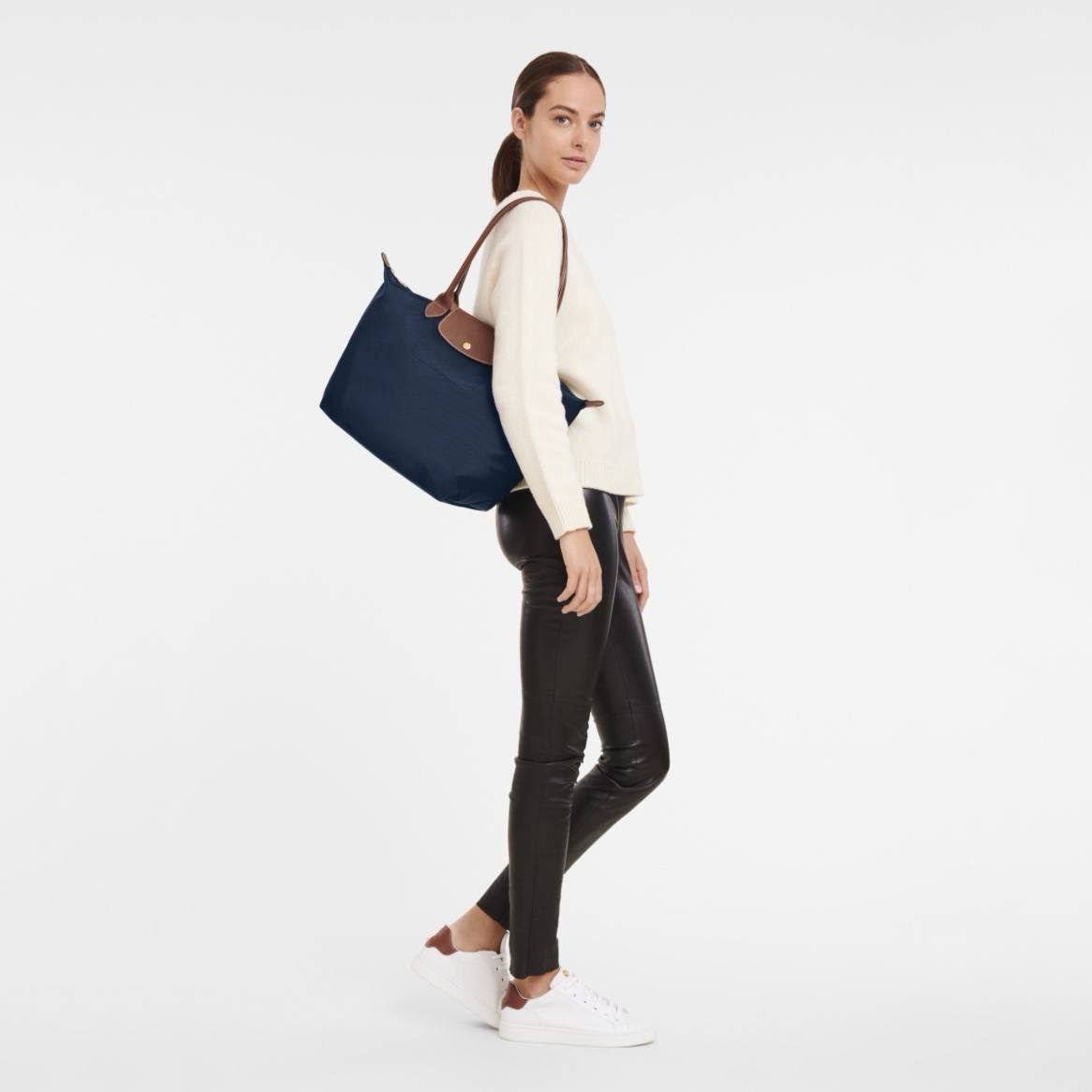 Longchamp Le Pliage L Tote bag Navy