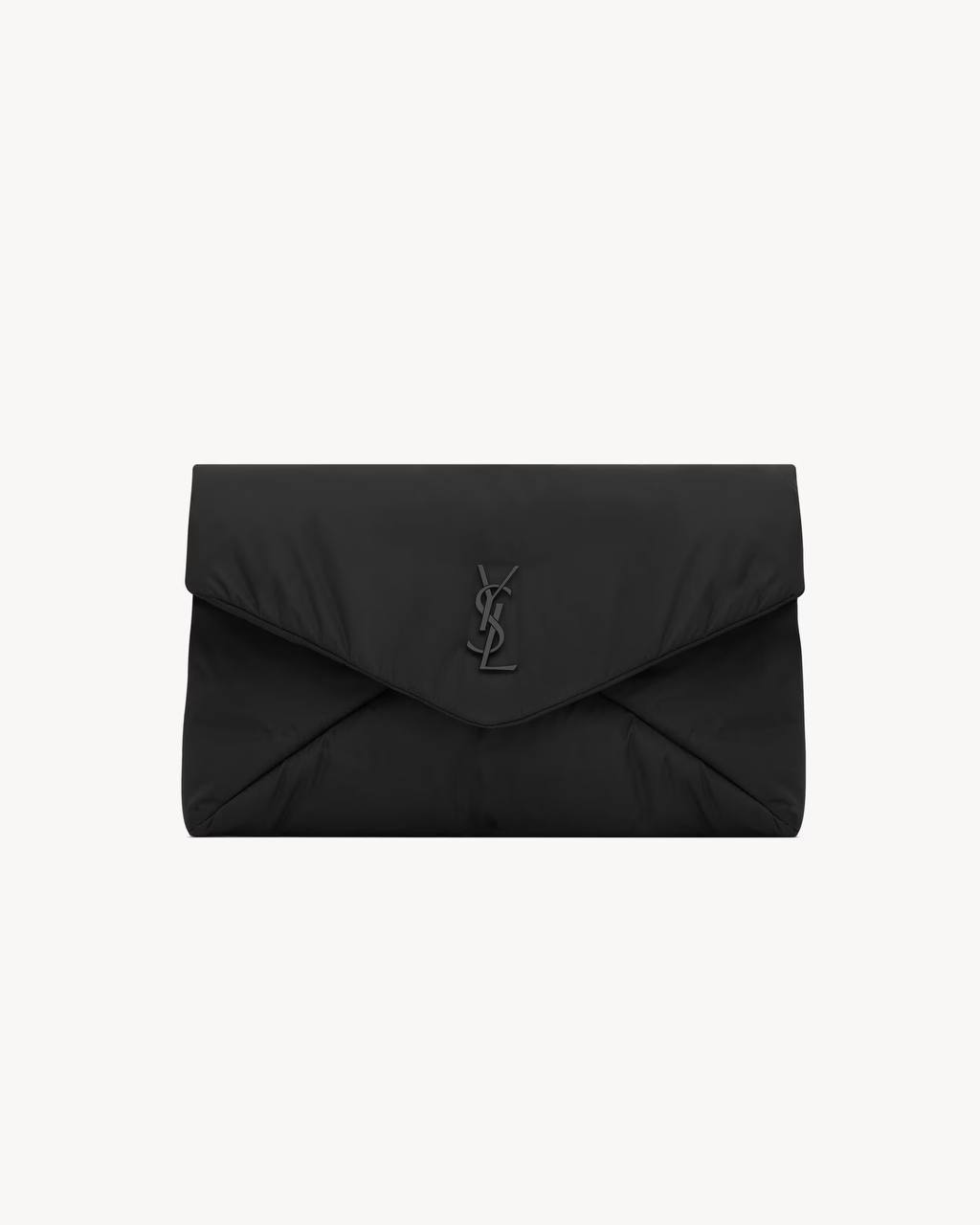 CASSANDRE LARGE ENVELOPE POUCH IN NYLON BLACK