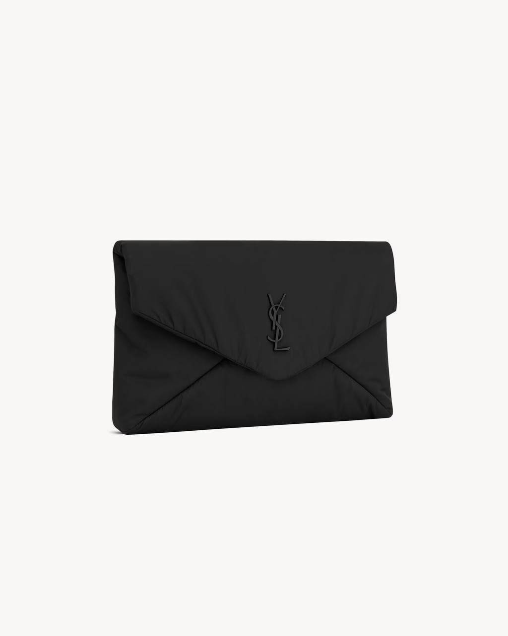CASSANDRE LARGE ENVELOPE POUCH IN NYLON BLACK