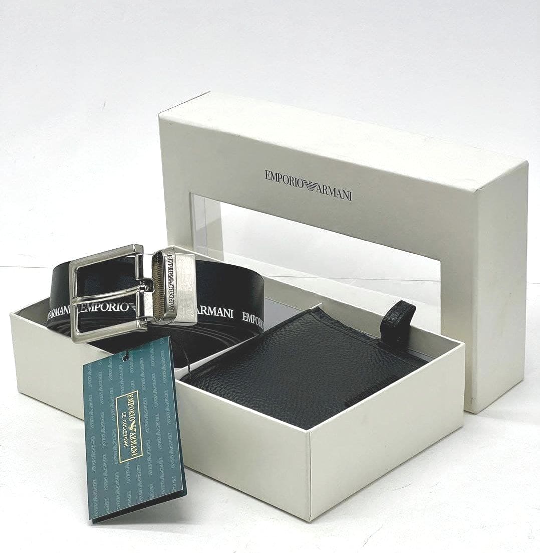Emporio Armani Wallet Set for Men