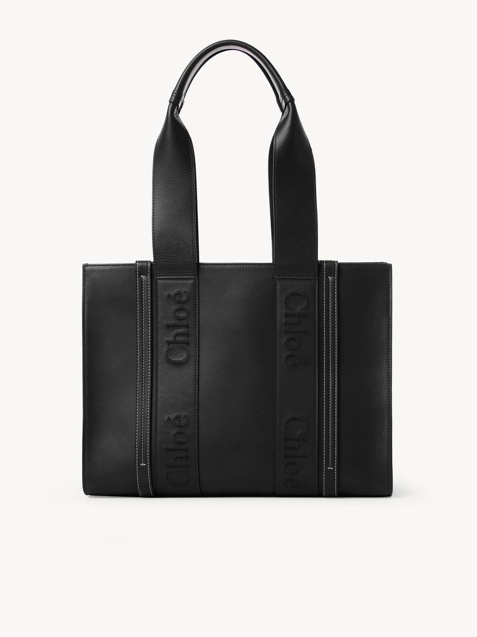 CHLOร Medium WOODY TOTE BAG