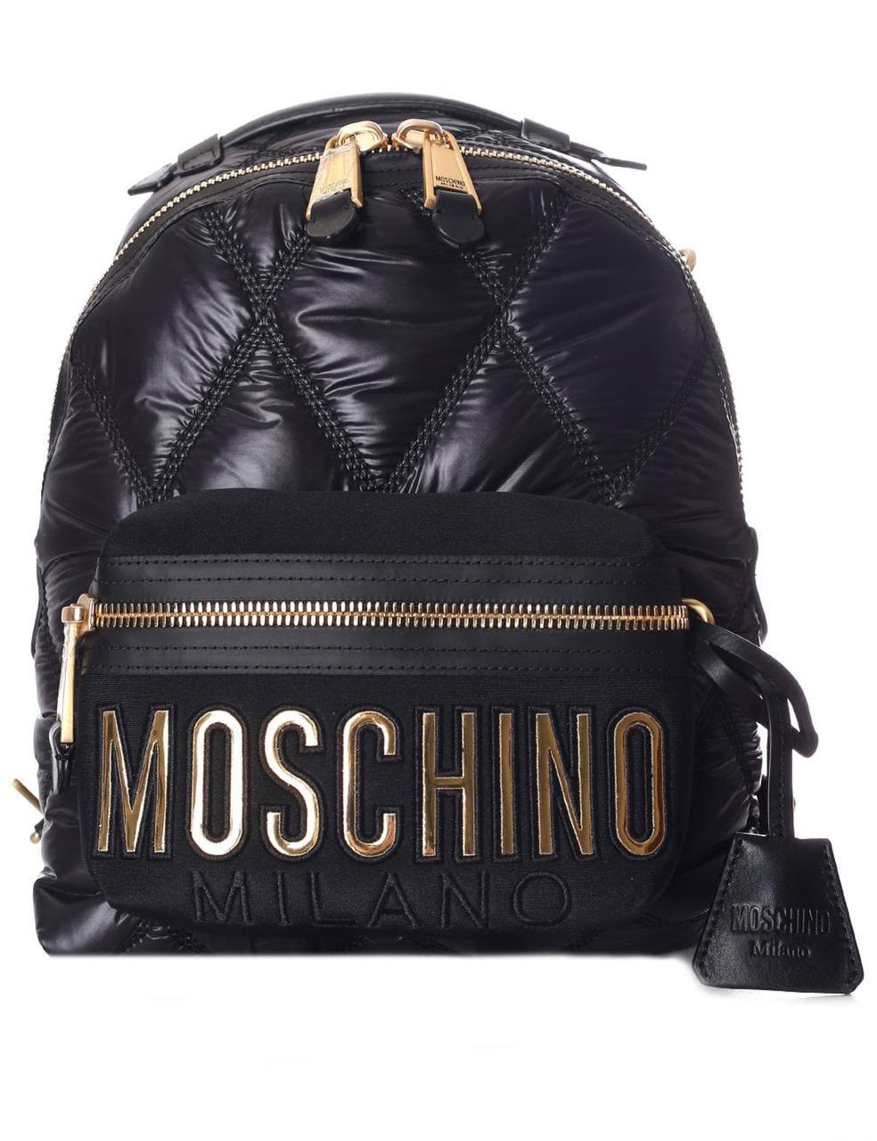 MOSCHINO COUTURE WOMEN S QUILTED MILANO BACKPACK