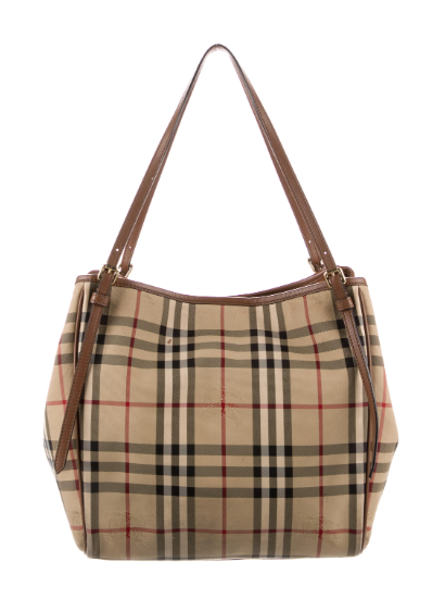 Burberry Canterbury Tote Horseferry Check Bag - Puzzles Egypt