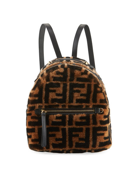 Fendi fur backpack Clearance
