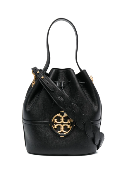 Tory Burch Bucket Monogram leather tote - Puzzles Egypt