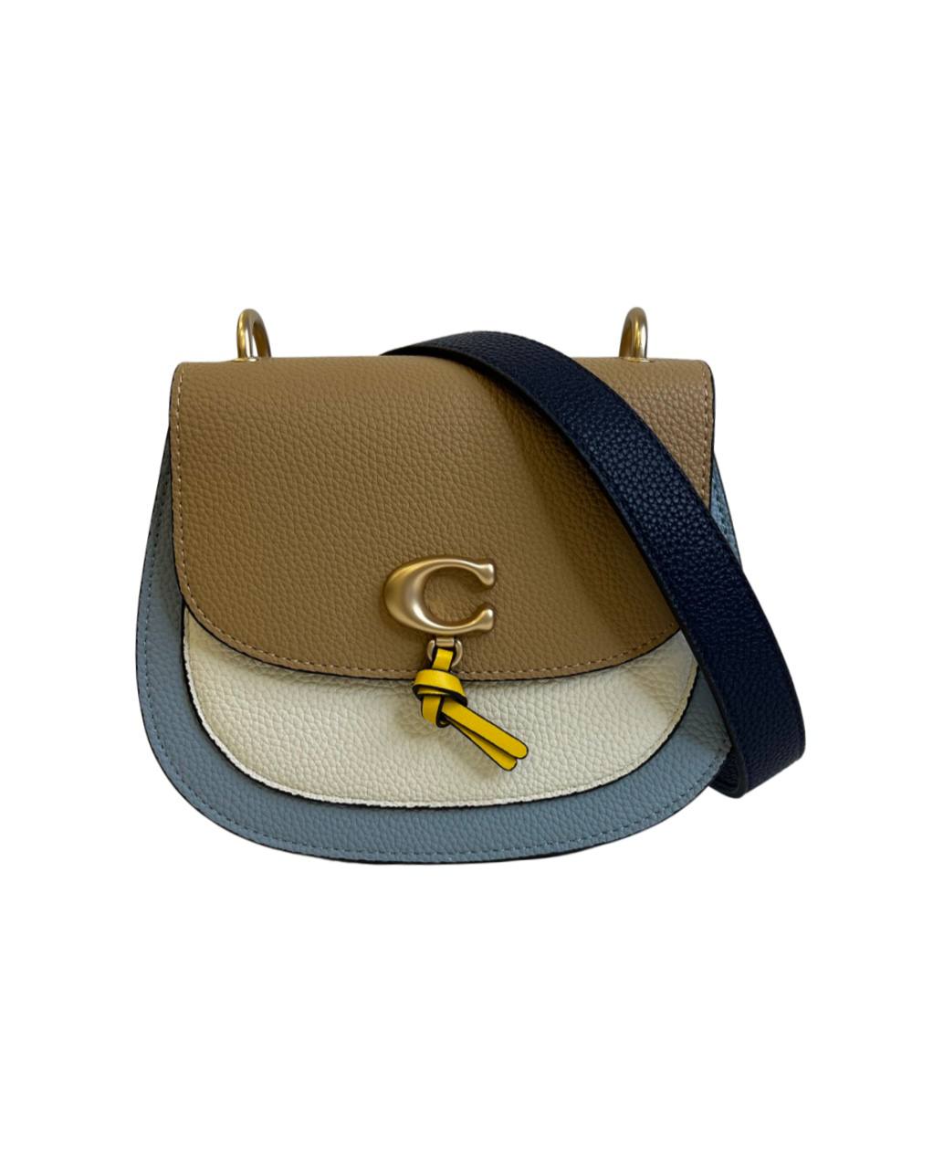 Coach Remi Saddle Bag high quality In Colorblock