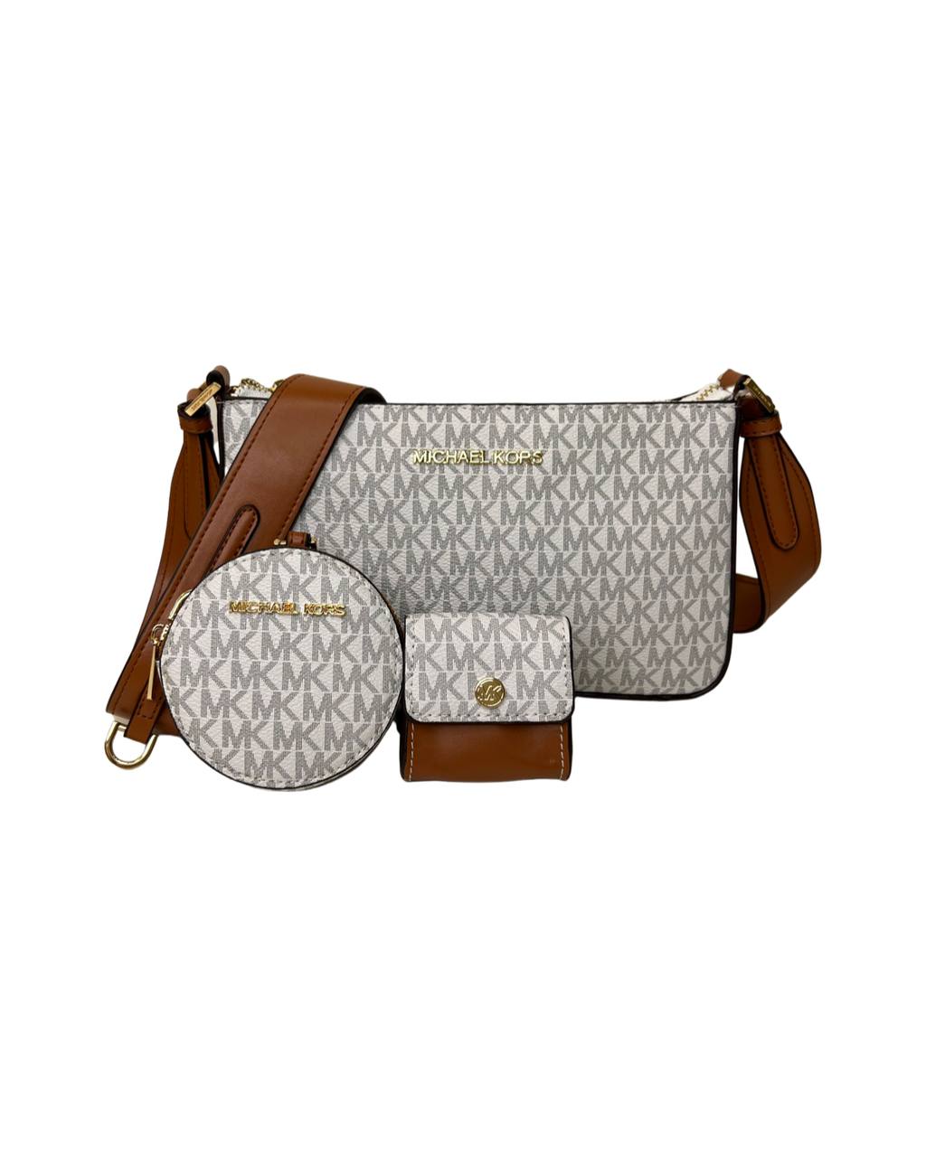 MICHAEL KORS Jet Set Travel Tech Attached Small Crossbody - Puzzles Egypt