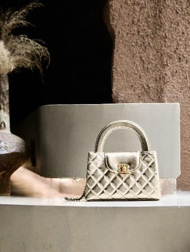 Chanel Kelly Nano Bag - Silver