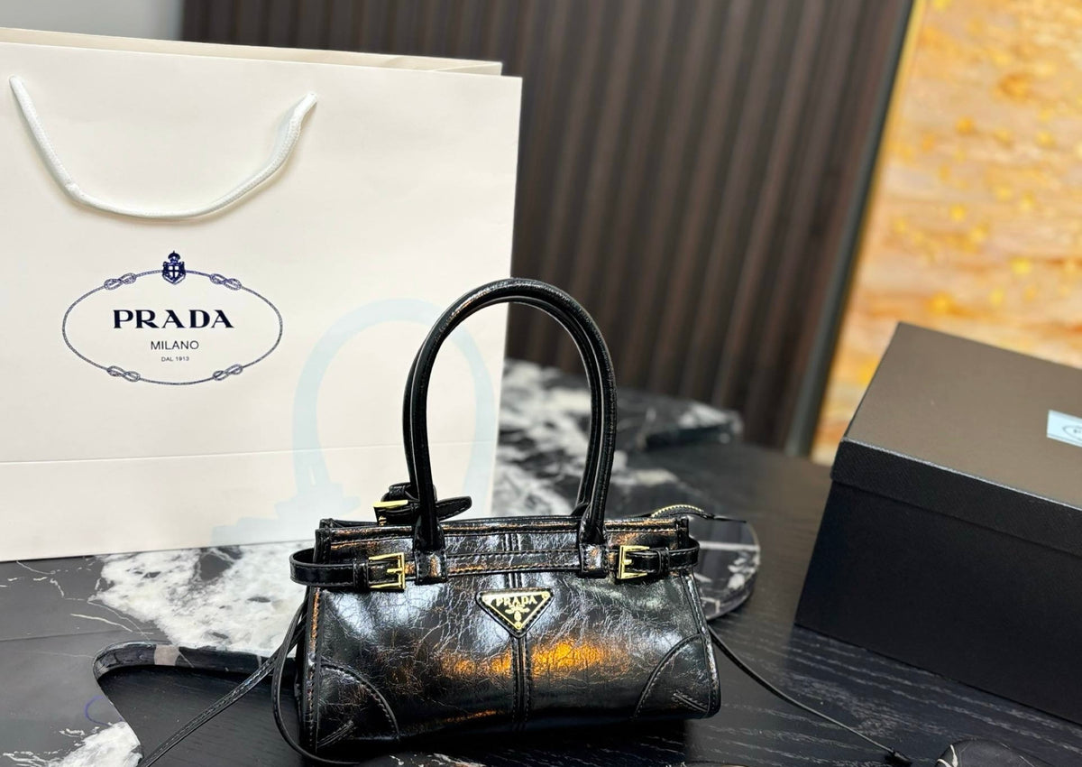 Prada leather mini handbag