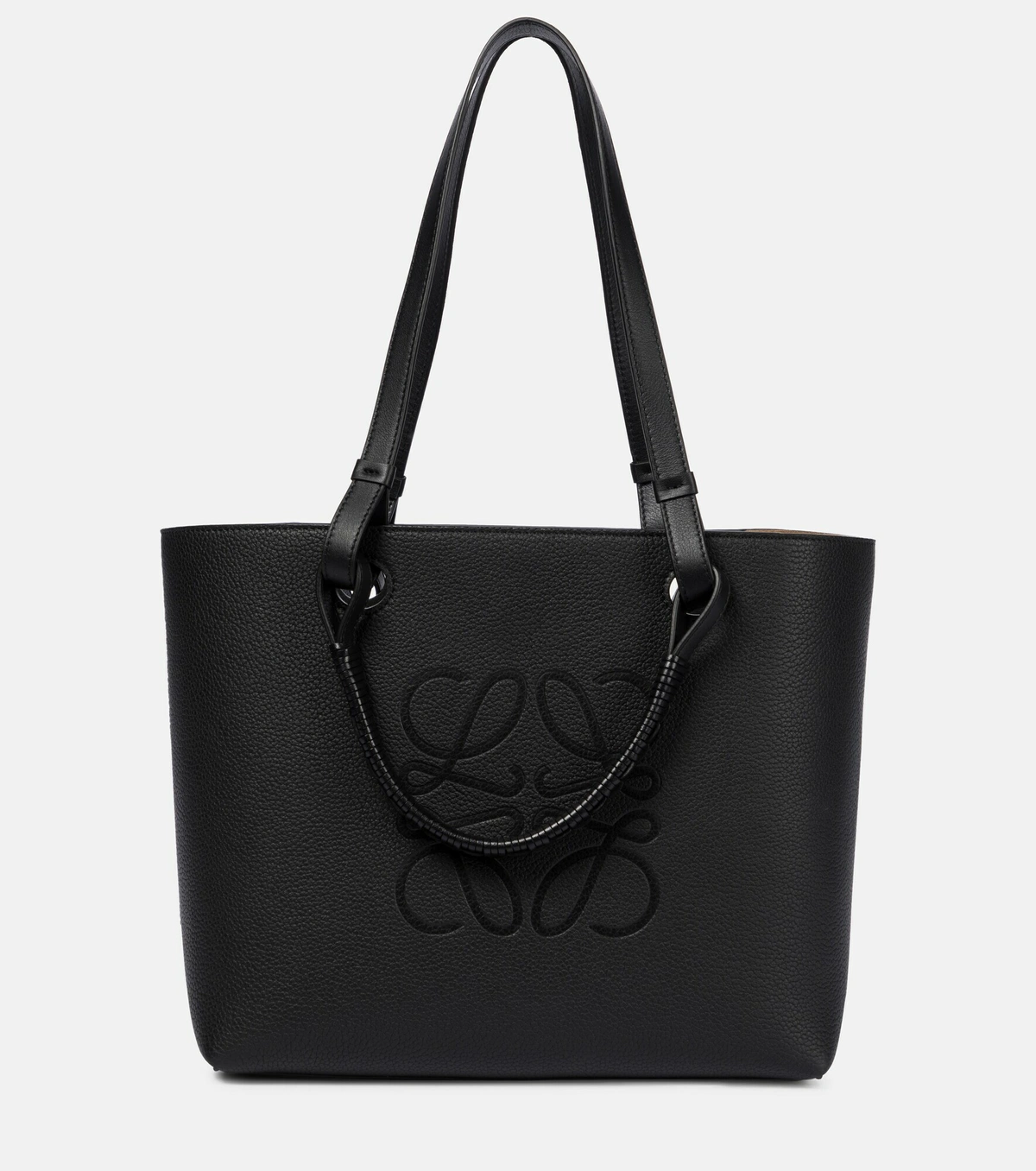 Loewe Small Anagram Leather Tote Bag