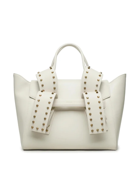 Original Pinko Bag Aika Tote Big White