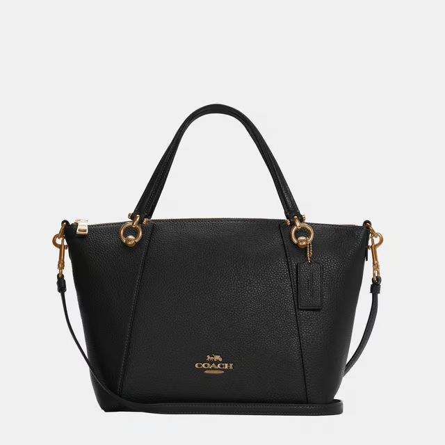 Original Coach Pebbled Leather Kacey Satchel Bag