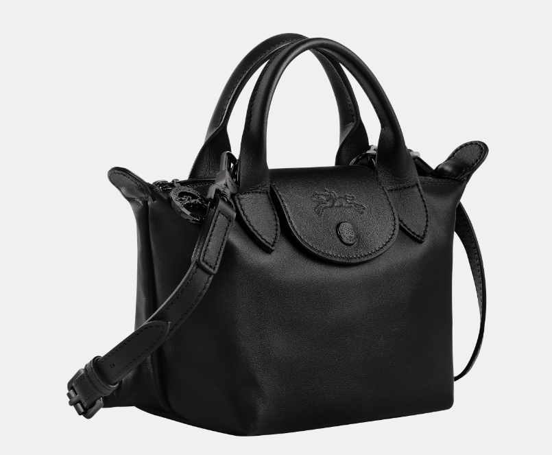 Le Pliage Xtra XS Handbag Black Leather