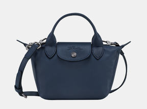 Le Pliage Xtra XS Handbag Navy Leather