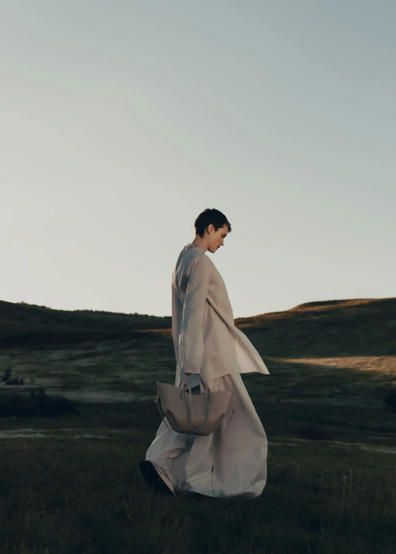 Polene Cyme Mini Edition Textured Taupe