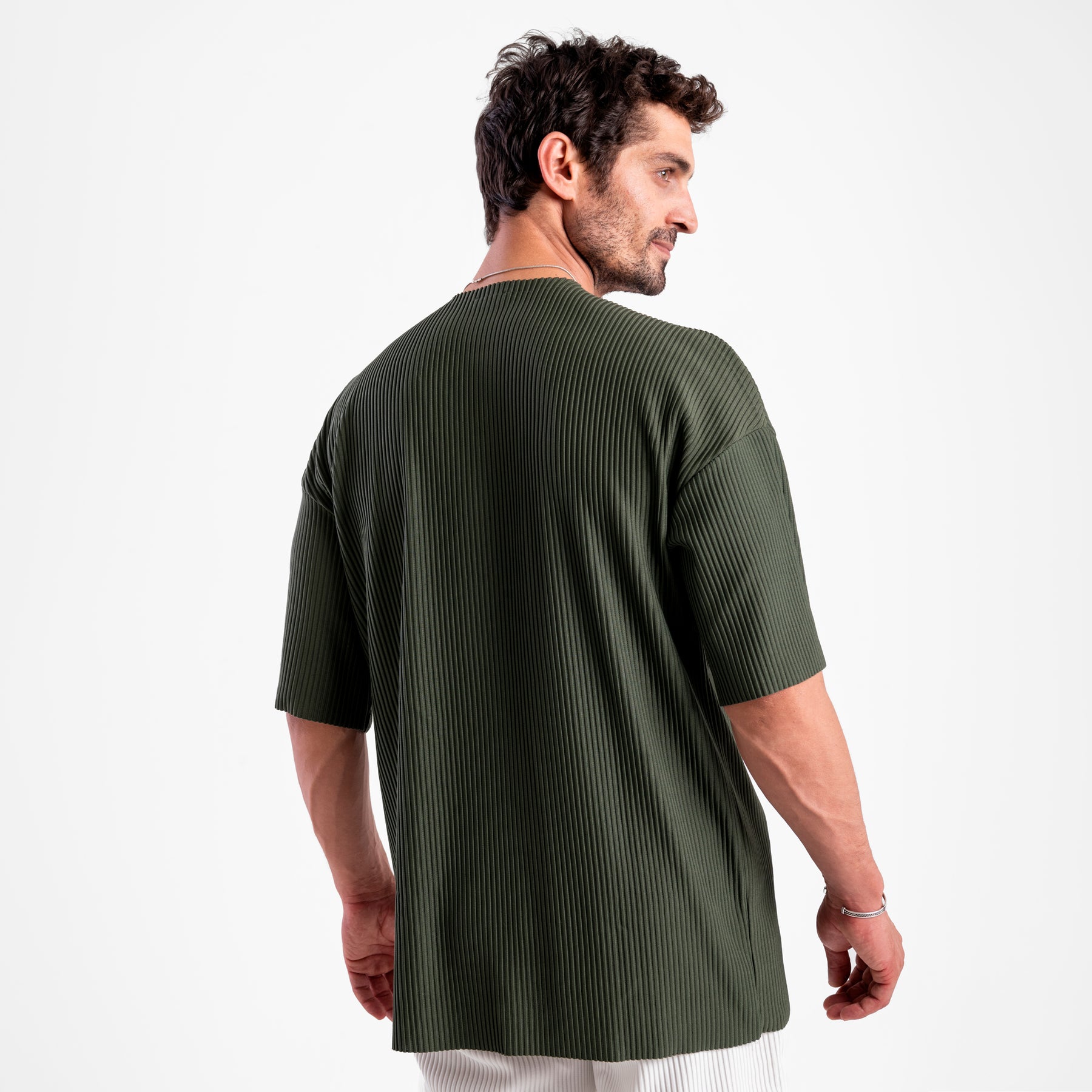 Men's Olive Green Essential T-shirt