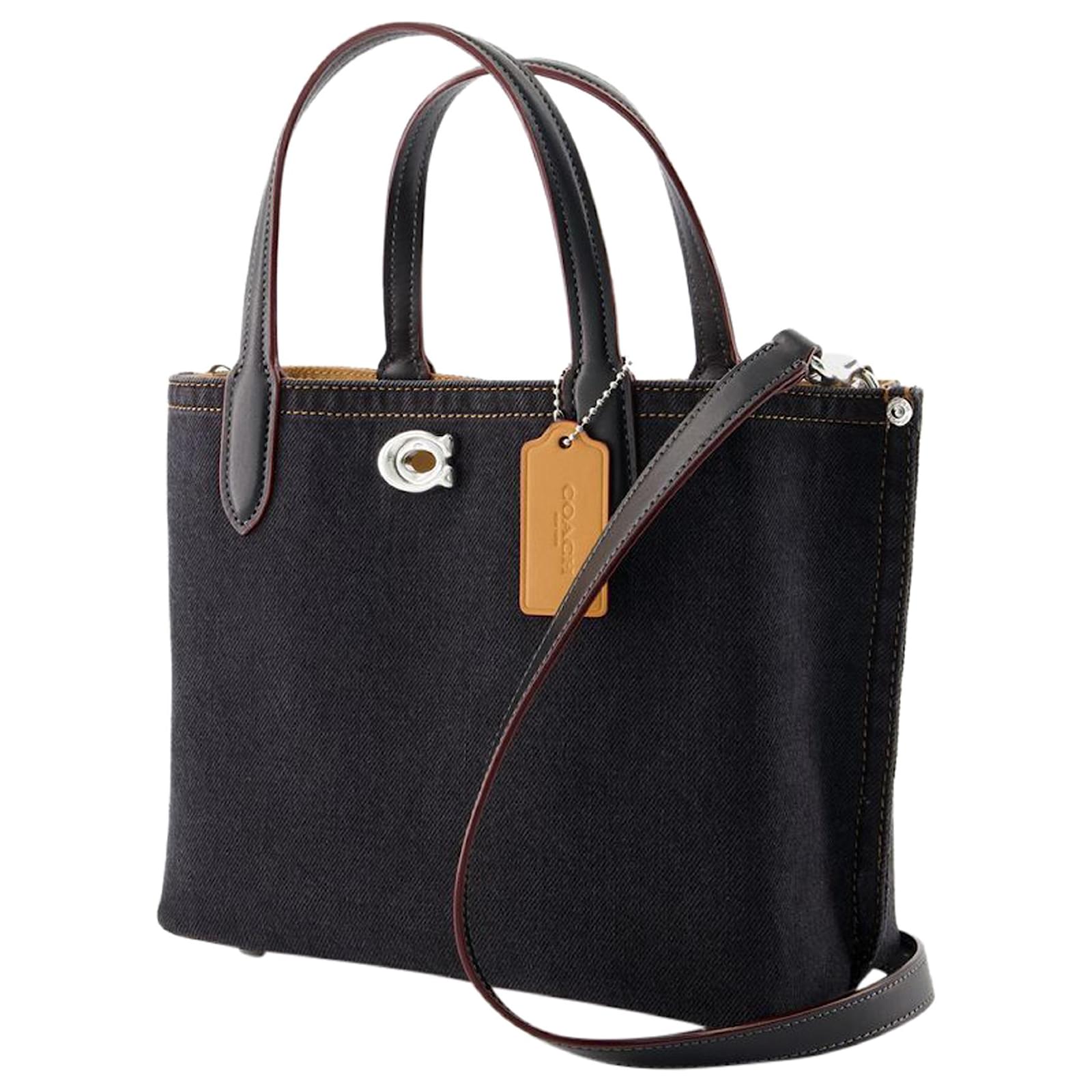 Coach Willow 24 Black Tote Bag