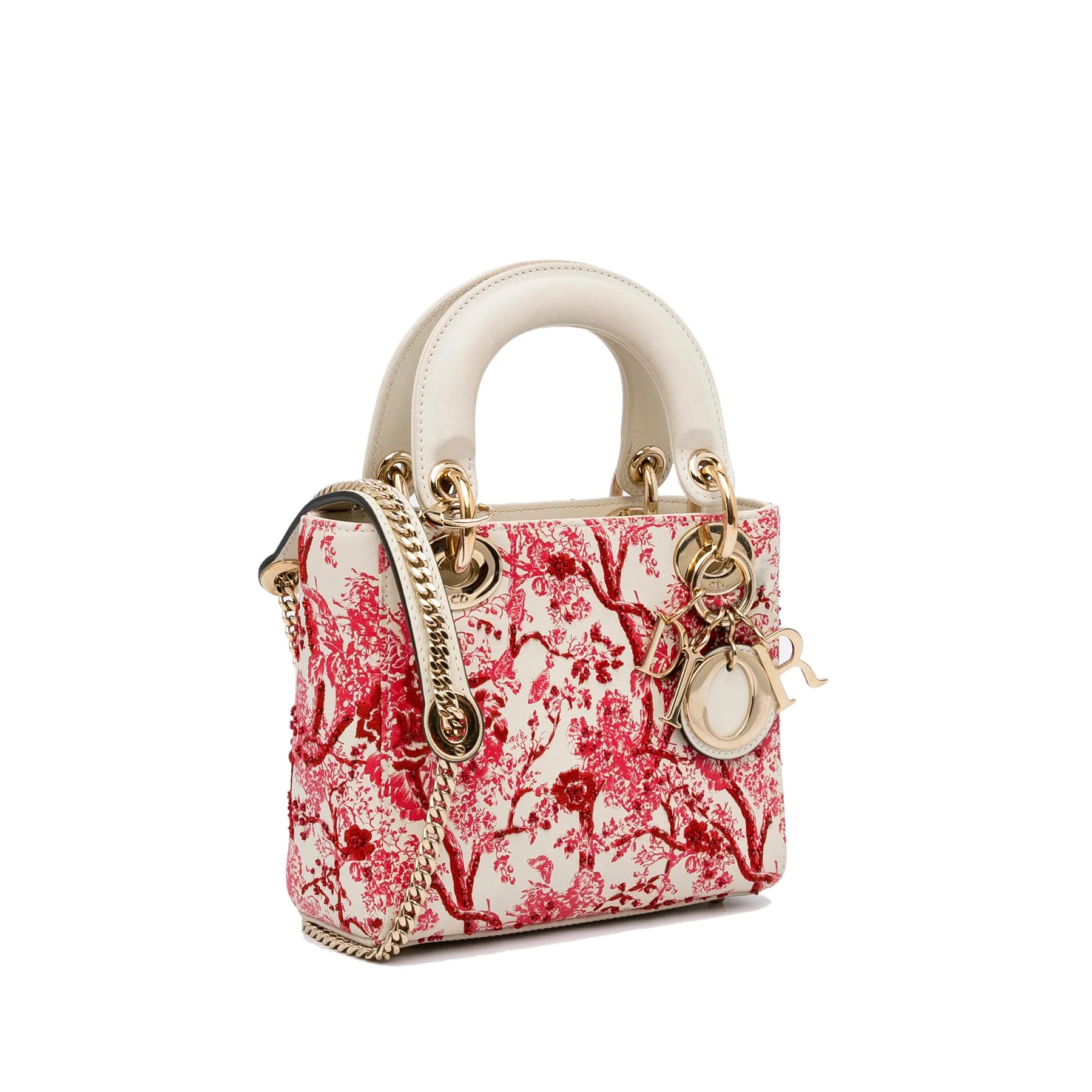 Dior Mini Floral Toile de Jouy Lady Dior