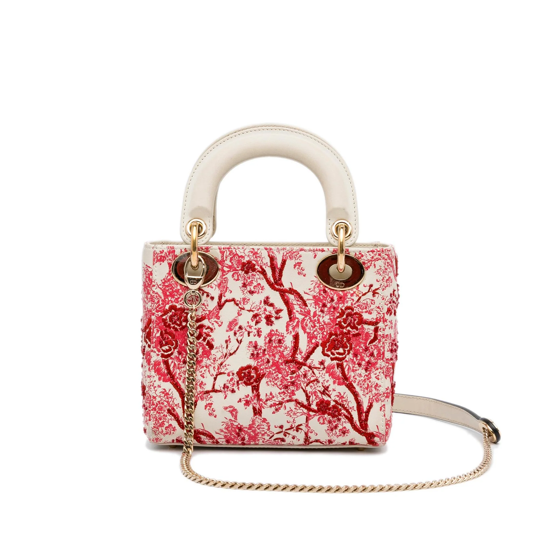 Dior Mini Floral Toile de Jouy Lady Dior