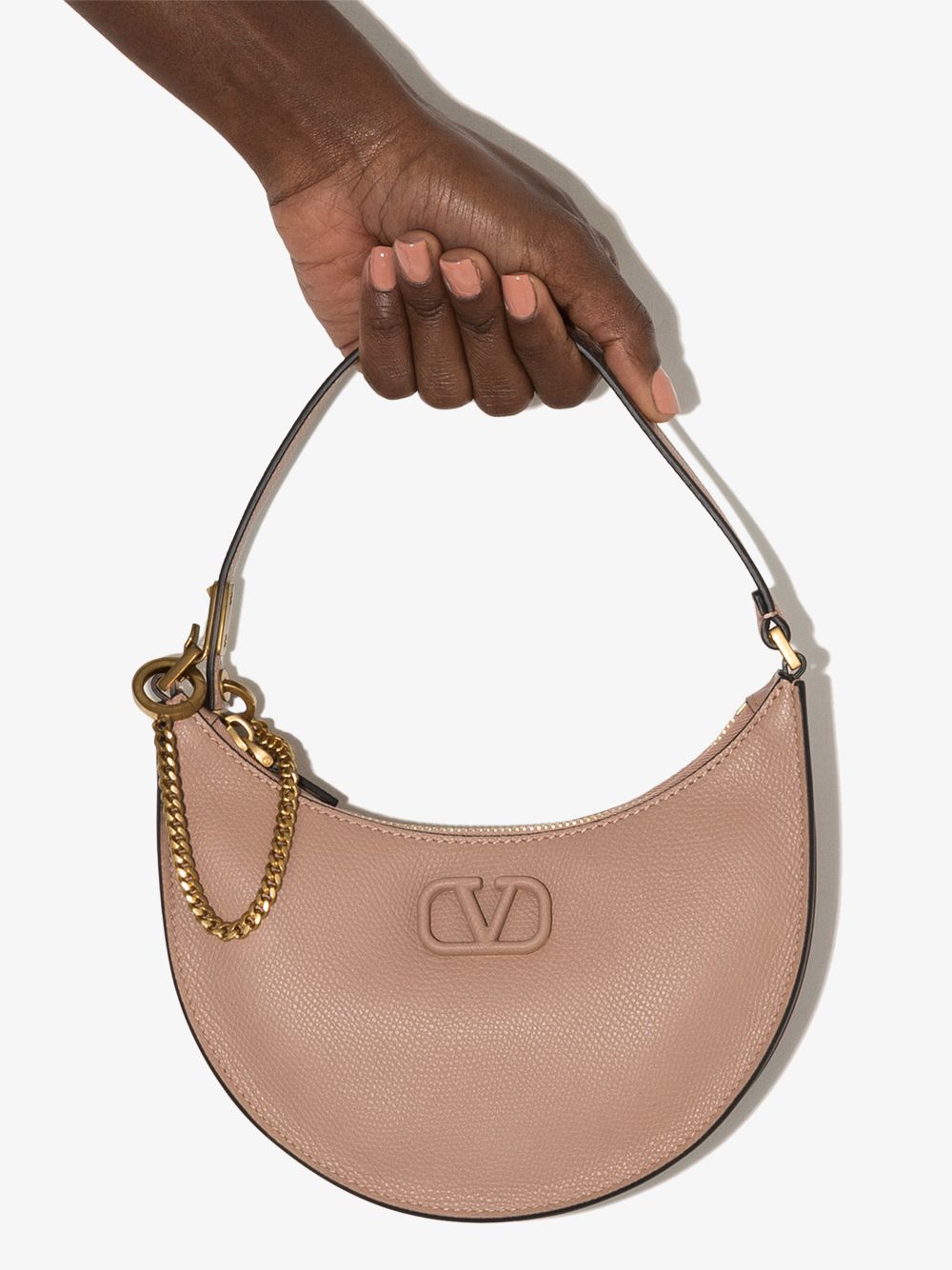 Valentino Garavani VLogo Signature Mini leather shoulder bag