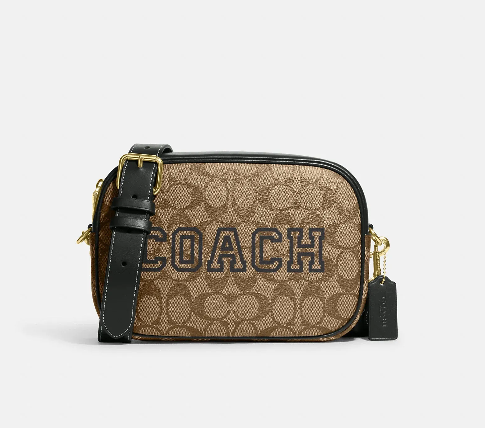 Original Coach Jamie Camera Bag In Signature Canvas