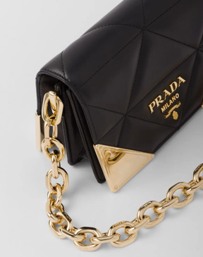 Prada Quilted nappa leather shoulder bag