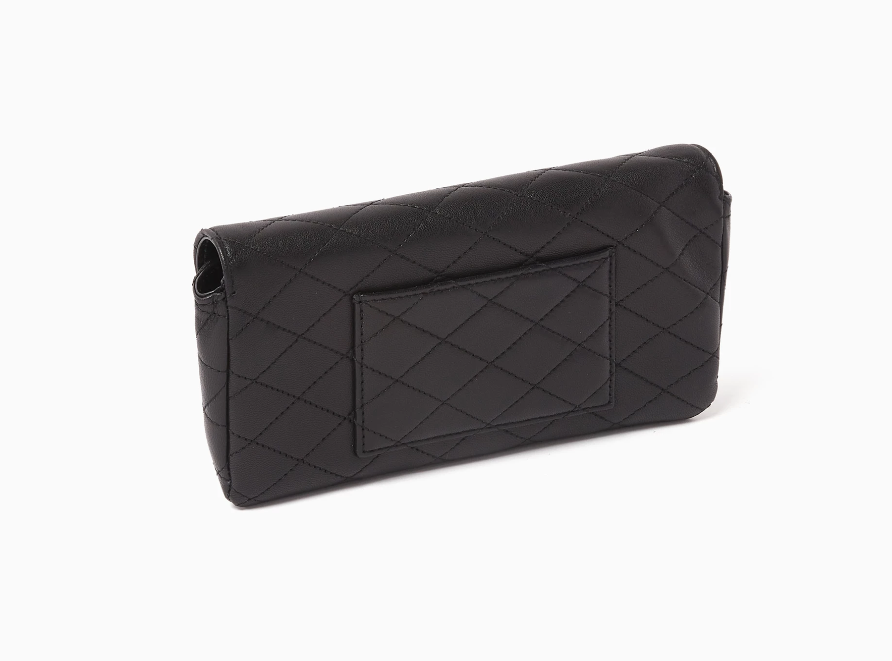 SAINT LAURENT Gaby Phone Holder in Quilted Leather