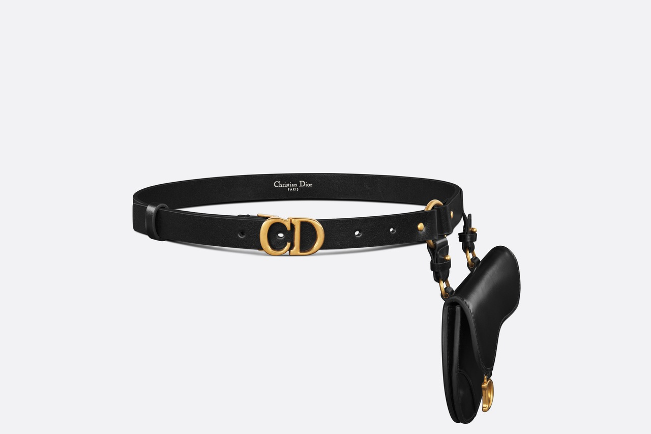 Dior Saddle Removable Pouch Belt