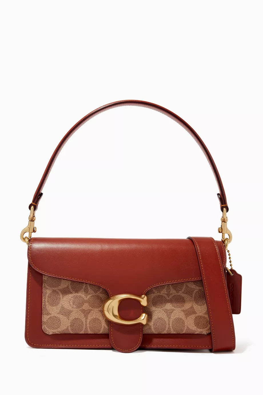 Coach Tabby 26 Signature-print Shoulder Bag in Coated-canvas & Leather