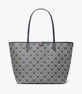 Tory Burch Monogram Zip Tote Bag