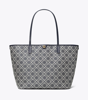 Tory Burch Monogram Zip Tote Bag