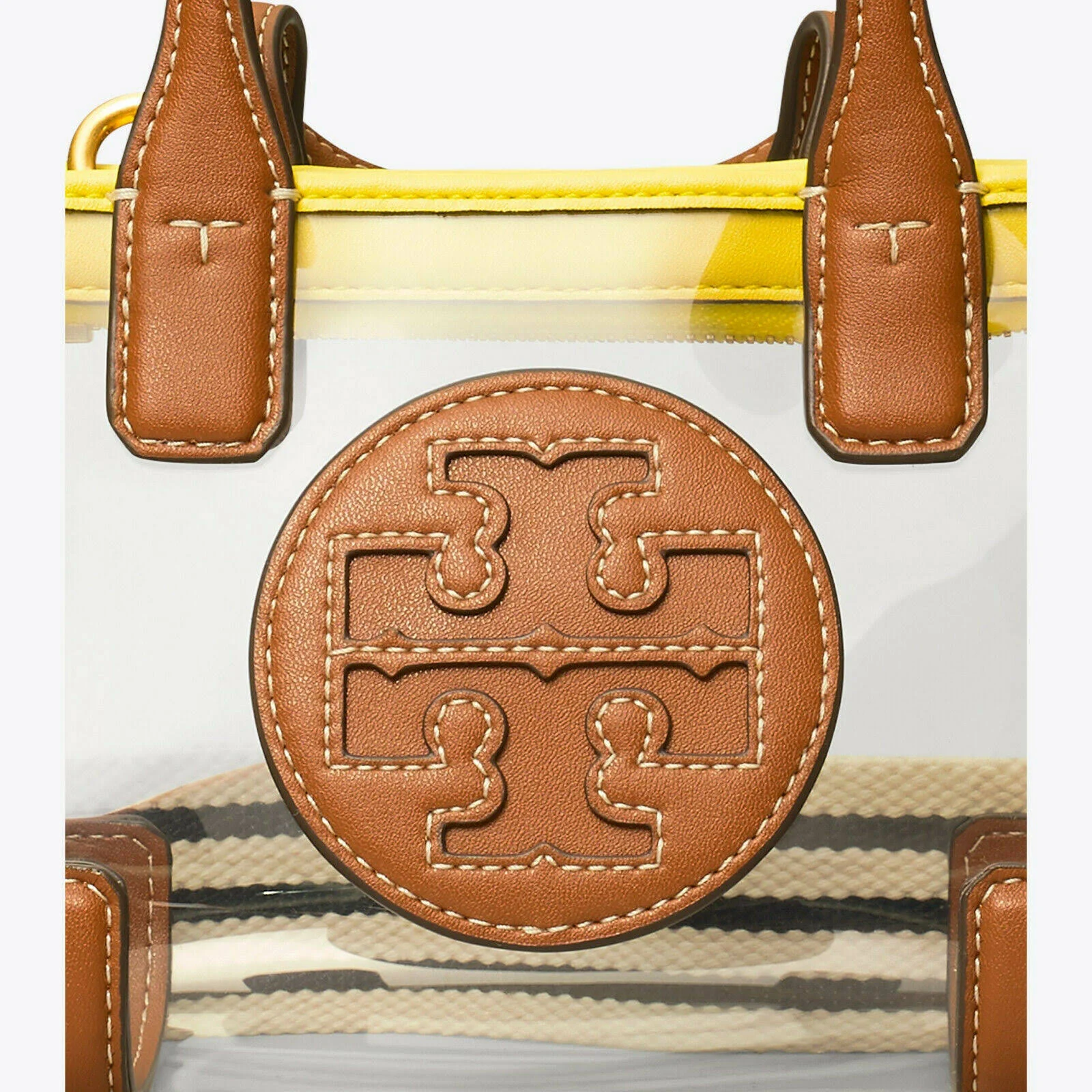 Tory Burch Ella Clear Micro Tote Bag