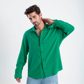 Men's Oversize Loose Linen Shirt